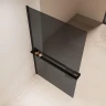 Душевая перегородка Vincea Walk in 100 VSW-1HR100CGB профиль цвет Черный стекло тонированное