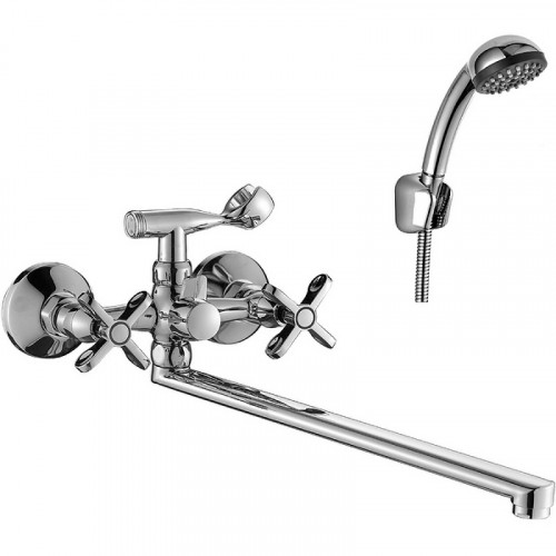 Смеситель для ванны Rossinka RS42-80 универсальный