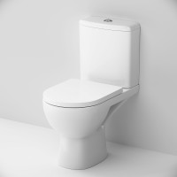 Унитаз компакт AM.PM Sunny FlashClean C85C8600SC с бачком и сиденьем Микролифт фарфор напольный