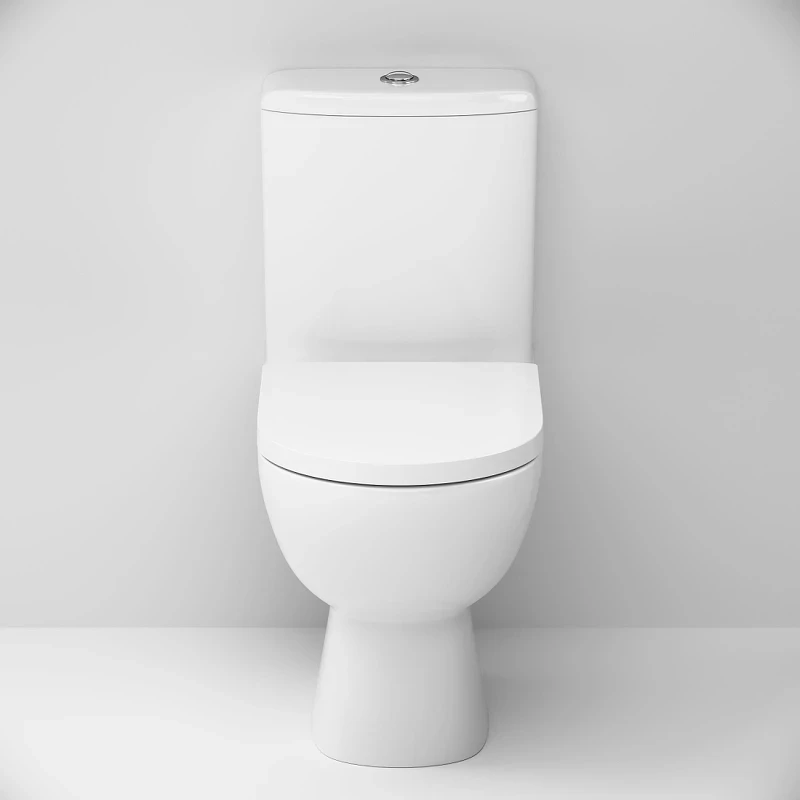 Унитаз компакт AM.PM Sunny FlashClean C85C8600SC с бачком и сиденьем Микролифт фарфор напольный