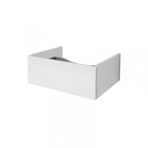 Тумба под раковину Dreja Box 60 99.9100 подвесная Белый глянец