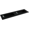 Раковина Ceramicanova Grace 160 CN7023MB двойная Черная матовая