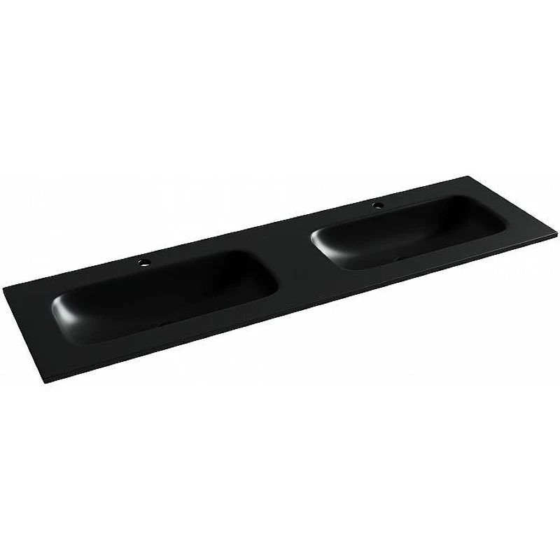 Раковина Ceramicanova Grace 160 CN7023MB двойная Черная матовая