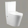 Унитаз компакт Ceruttispa Sella GW CT9864 с бачком и сиденьем Микролифт фаянс напольный