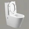 Унитаз компакт Ceruttispa Sella GW CT9864 с бачком и сиденьем Микролифт фаянс напольный