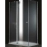 Душевой уголок Cezares Elena 120x100 L ELENA-W-AH-1-120/100-P-Cr-L профиль Хром стекло рифленое