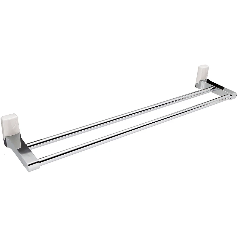 Полотенцедержатель WasserKRAFT Leine K-5040W двойной Хром