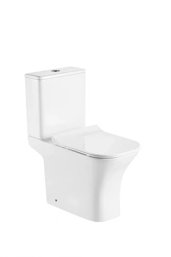 Унитаз компакт Alcora Grace 10391437 цвет Белый с бачком и сиденьем Микролифт