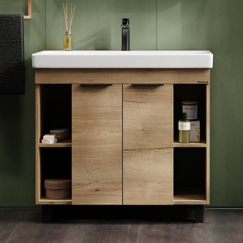 Тумба под раковину Onika Легран 90 109031 цвет Дуб галифакс