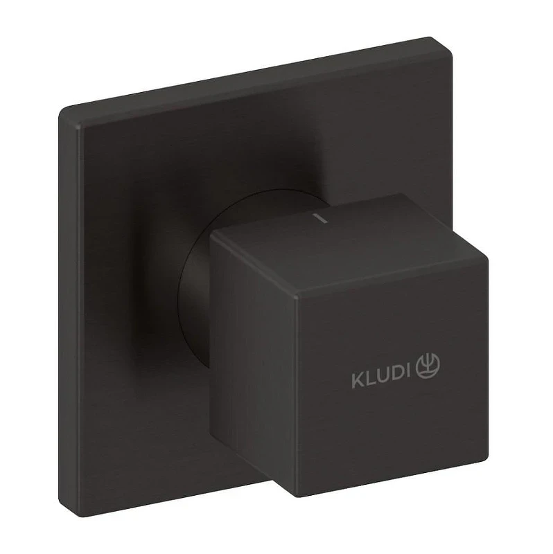 Запорный вентиль Kludi Decus 54816N275 цвет Оружейная сталь брашированная