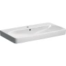 Раковина Geberit Smyle Square 90 500.251.01.1 Белая фарфор полувстраиваемая