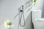 Гигиенический душ со смесителем Aquatek Лугано AQ1719BGM цвет Оружейная сталь