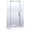 Душевой уголок Esbano ESR-8160 90x90 ESUGR8160 профиль Хром стекло прозрачное