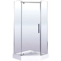 Душевой уголок Esbano ESR-8160 90x90 ESUGR8160 профиль Хром стекло прозрачное