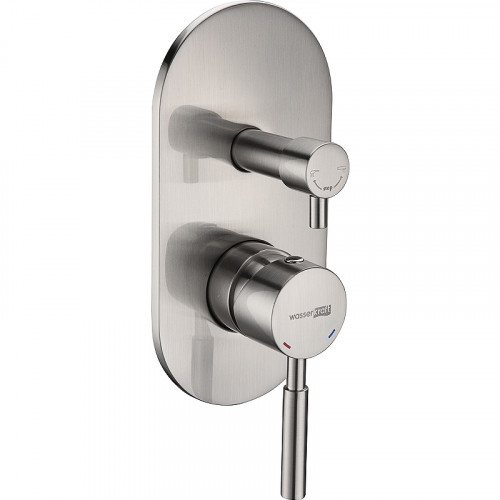 Смеситель для душа WasserKRAFT Wern 4241 Хром матовый латунь встраиваемый