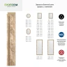 Зеркало Evoform Octagon 68х68 BY 7321 в багетной раме - Прованс с плетением 70