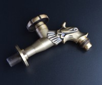 Кран для одного типа воды Bronze de Luxe 21600 Бронза латунь на стену
