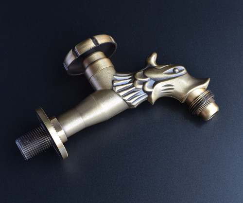 Кран для одного типа воды Bronze de Luxe 21600 Бронза латунь на стену