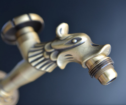 Кран для одного типа воды Bronze de Luxe 21600 Бронза латунь на стену