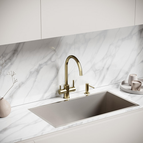 Смеситель для кухни Sancos Taper SC4012BG цвет Золото брашированное