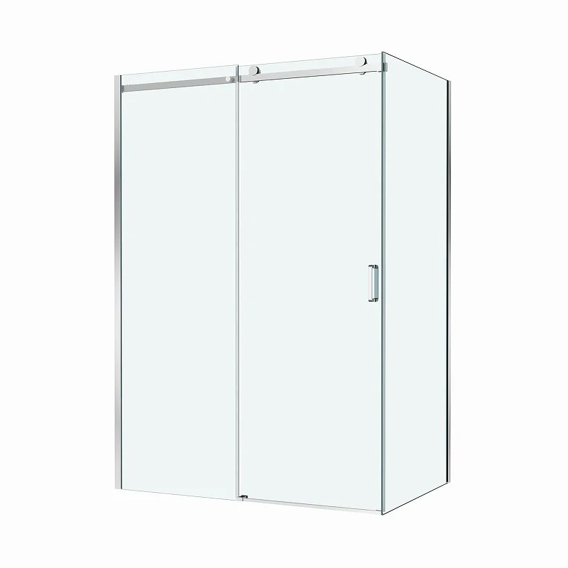 Душевой уголок BelBagno Soft Close-2 150x90 SOFT_CLOSE-2-AH-1-150/90-C-Cr профиль Хром стекло прозрачное