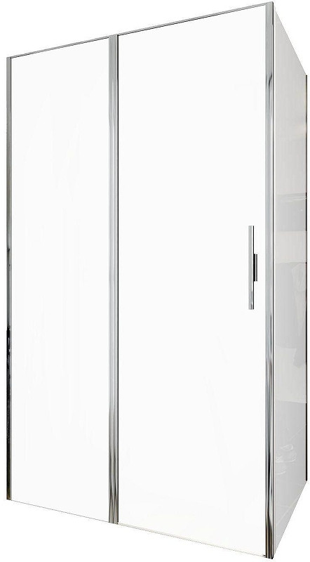 Душевой уголок Allen Brau Priority 120x90 3.31031.00+3.31043.00 цвет профиля Хром стекло прозрачное