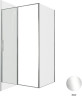 Душевой уголок Allen Brau Priority 120x90 3.31031.00+3.31043.00 цвет профиля Хром стекло прозрачное