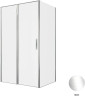 Душевой уголок Allen Brau Priority 120x90 3.31031.00+3.31043.00 цвет профиля Хром стекло прозрачное
