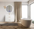 Зеркало BelBagno SPC-RNG-800-LED-TCH-RAD с подсветкой с сенсорным выключателем с bluetooth с термометром с радио