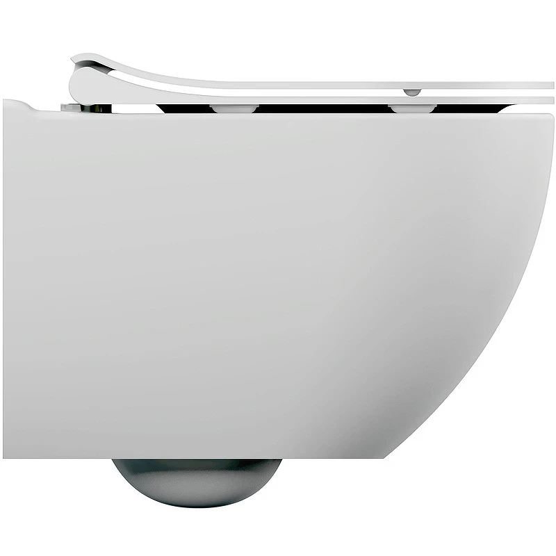 Унитаз Cersanit Brasko Smart Clean On DPL EO slim LP 64824 подвесной с сиденьем Микролифт фарфор подвесной
