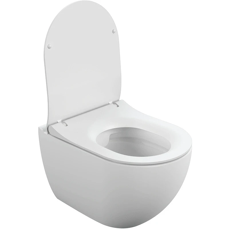 Унитаз Cersanit Brasko Smart Clean On DPL EO slim LP 64824 подвесной с сиденьем Микролифт фарфор подвесной