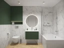 Унитаз Cersanit Brasko Smart Clean On DPL EO slim LP 64824 подвесной с сиденьем Микролифт фарфор подвесной