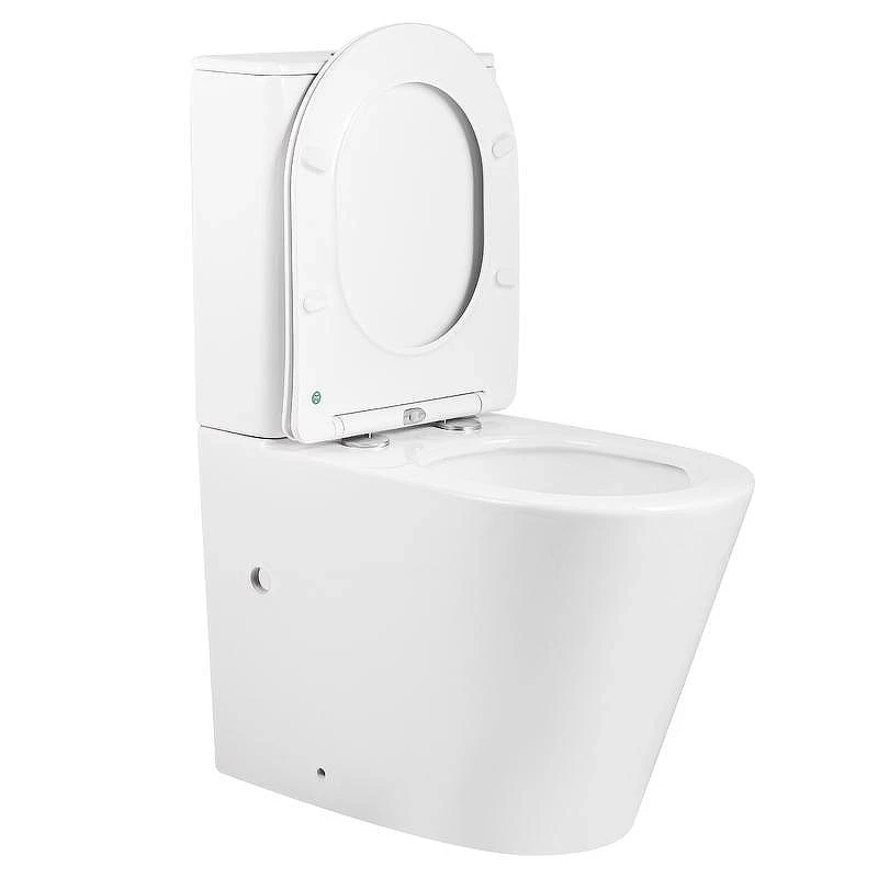 Унитаз компакт Triton Tornado Corso TR-CO-3906 Щ0000060998 цвет Белый с бачком и сиденьем Микролифт