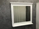 Зеркало Comforty Феррара 80 00004151059 Белое МДФ / ЛДСП, стекло
