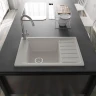 Кухонная мойка Domaci Римини 77 DG U-650 цвет Белый