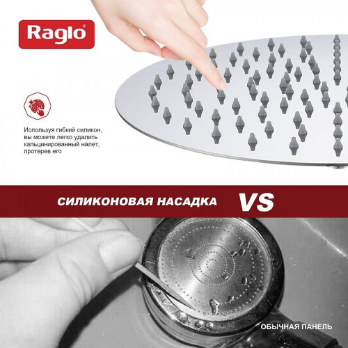 Верхний душ Raglo R451.56 цвет Хром