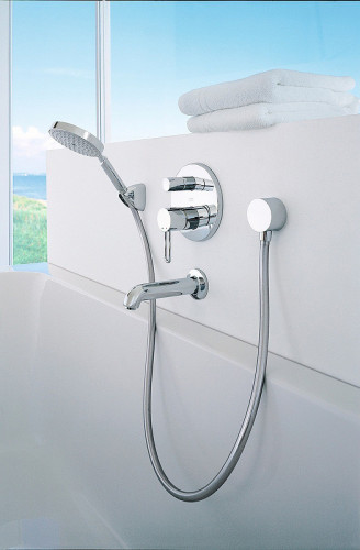 Шланговое подключение Axor Starck Fixfit 27451000 Хром