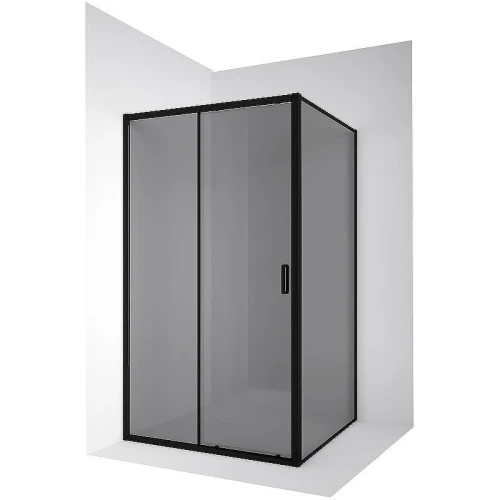Душевой уголок Ambassador Forsa 100х100 17022216ABB-100ABB профиль Черный стекло тонированное