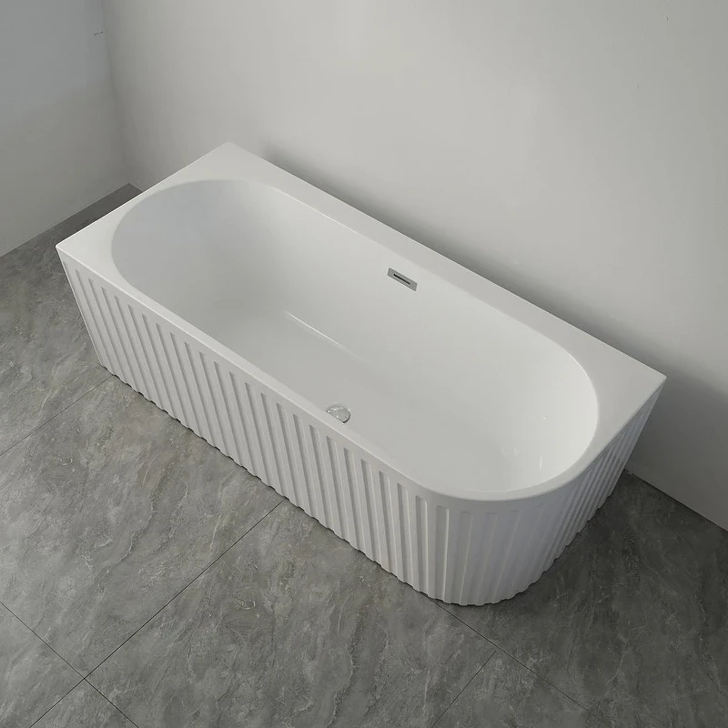 Акриловая ванна Azario Lago Garda 160х75 L AZ-6724-A2 L 16075 цвет Белый