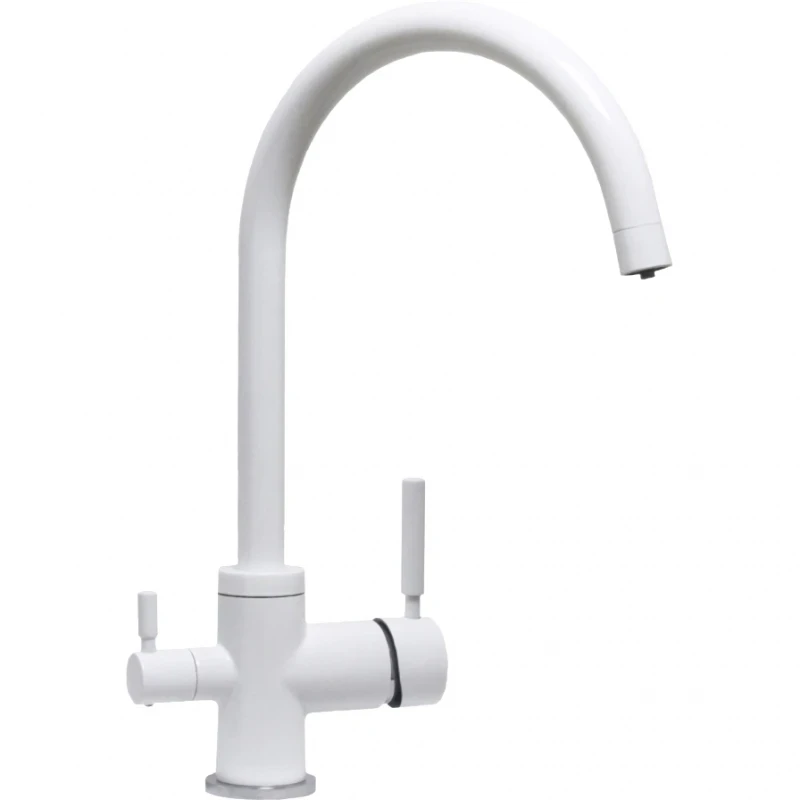 Смеситель для кухни Seaman Barcelone SSL-5385-SG Белый