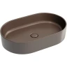 Раковина-чаша Ceramicanova Element 61 CN6048MDB Темно-коричневая матовая фарфор накладная