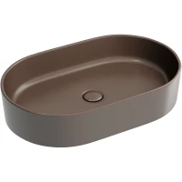 Раковина-чаша Ceramicanova Element 61 CN6048MDB Темно-коричневая матовая фарфор накладная