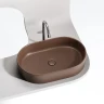 Раковина-чаша Ceramicanova Element 61 CN6048MDB Темно-коричневая матовая фарфор накладная