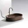 Раковина-чаша Ceramicanova Element 61 CN6048MDB Темно-коричневая матовая фарфор накладная