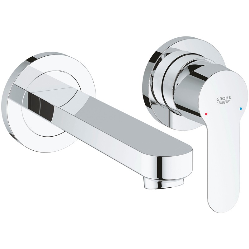 Смеситель для раковины Grohe BauEdge 20474000 Хром латунь встраиваемый