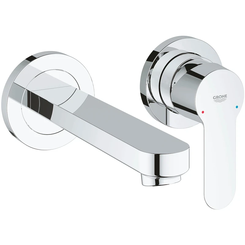 Смеситель для раковины Grohe BauEdge 20474000 Хром латунь встраиваемый