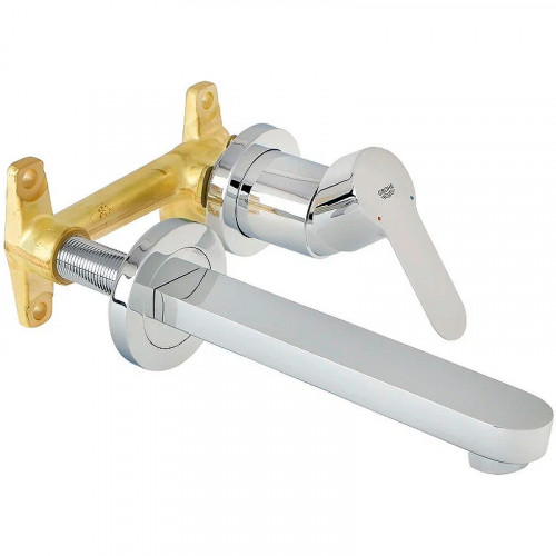 Смеситель для раковины Grohe BauEdge 20474000 Хром латунь встраиваемый