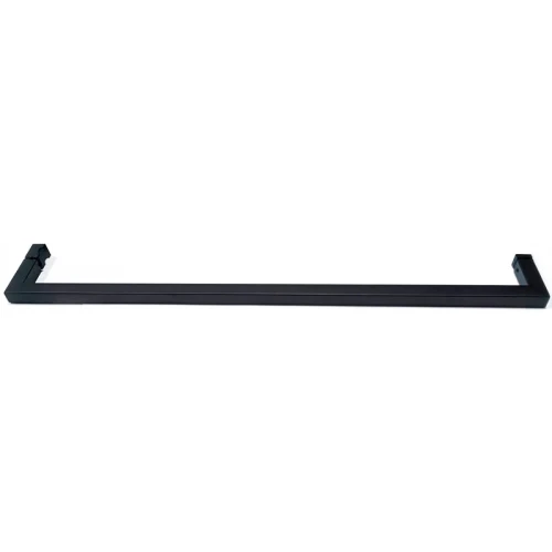 Душевой уголок Abber Schwarzer Diamant 110x80 AG30110BMH-S80BM профиль Черный стекло матовое