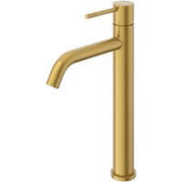 Смеситель для раковины Cezares Relax RELAX-LC1-BORO-W0 Брашированное золото нержавеющая сталь