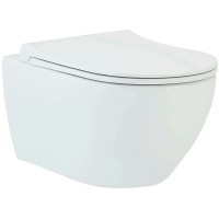 Унитаз beWash Bogen 88303201 подвесной Белый глянец с сиденьем Микролифт фарфор подвесной